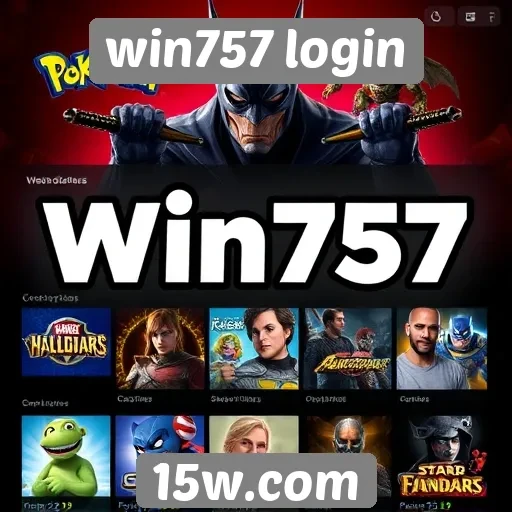 Plataforma Win757 login destaca diversidade de jogos disponíveis